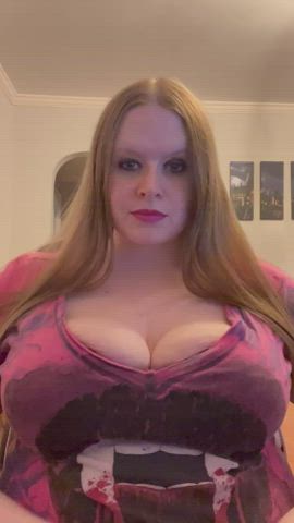 Playing with my tits for you