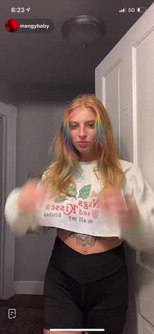big tits nipslip tiktok clip