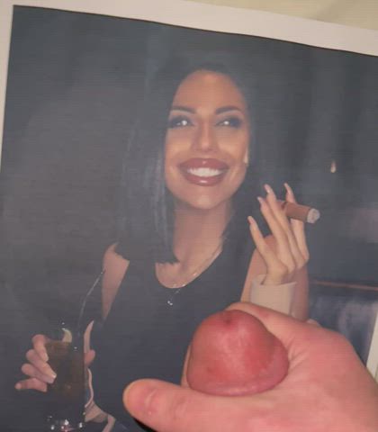 Cumtribute to plastic bimbo whore