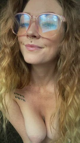 Big Tits Cute Glasses clip