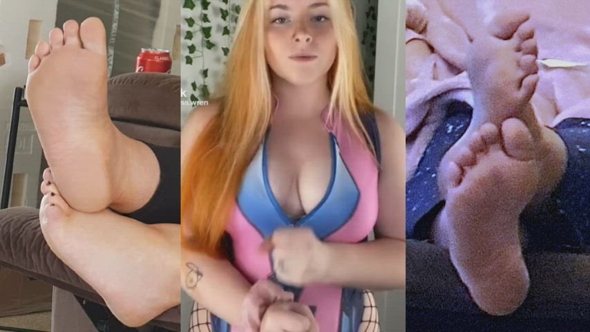 Sister Soles Split Screen Porn TikTok clip