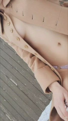 Natural Tits Panties Small Nipples Small Tits Snowballing TikTok clip