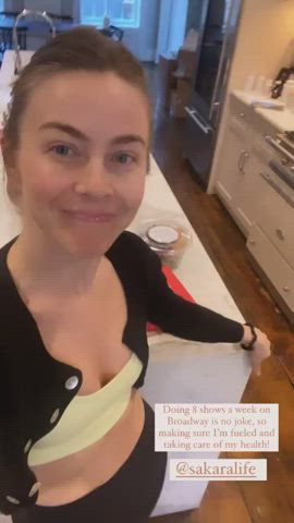 Cleavage Julianne Hough Natural Tits clip