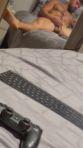 male masturbation mirror nude clip