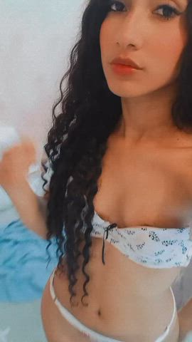 Amateur Latina Lingerie Lips Model Streamate Webcam clip