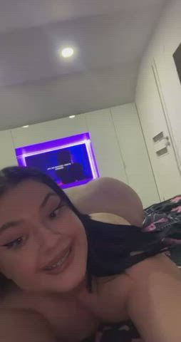 Will you play with my boobs?
