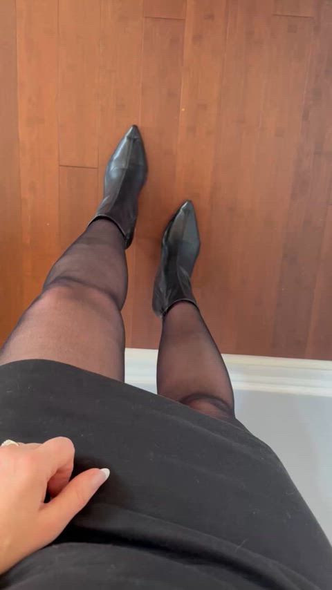 female pov pantyhose pussy slut clip
