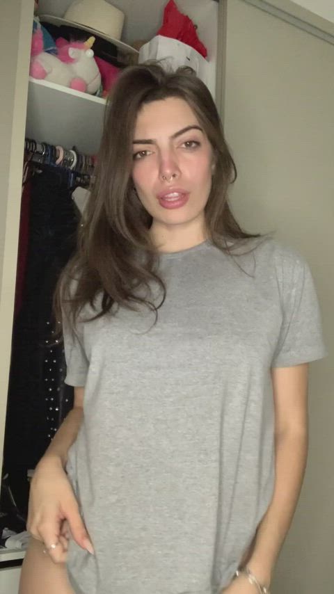 brunette cute latina clip