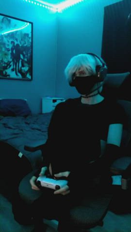 cock cute femboy solo clip