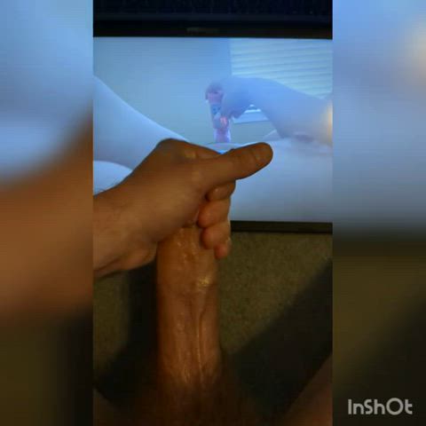 big tits cumshot tribute clip