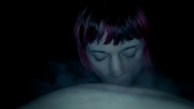 blowjob hermaphrodite small tits smoking clip