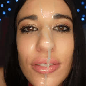 cum cumshot facial messy thick clip