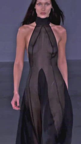 Boobs Celebrity Model See Through Clothing clip