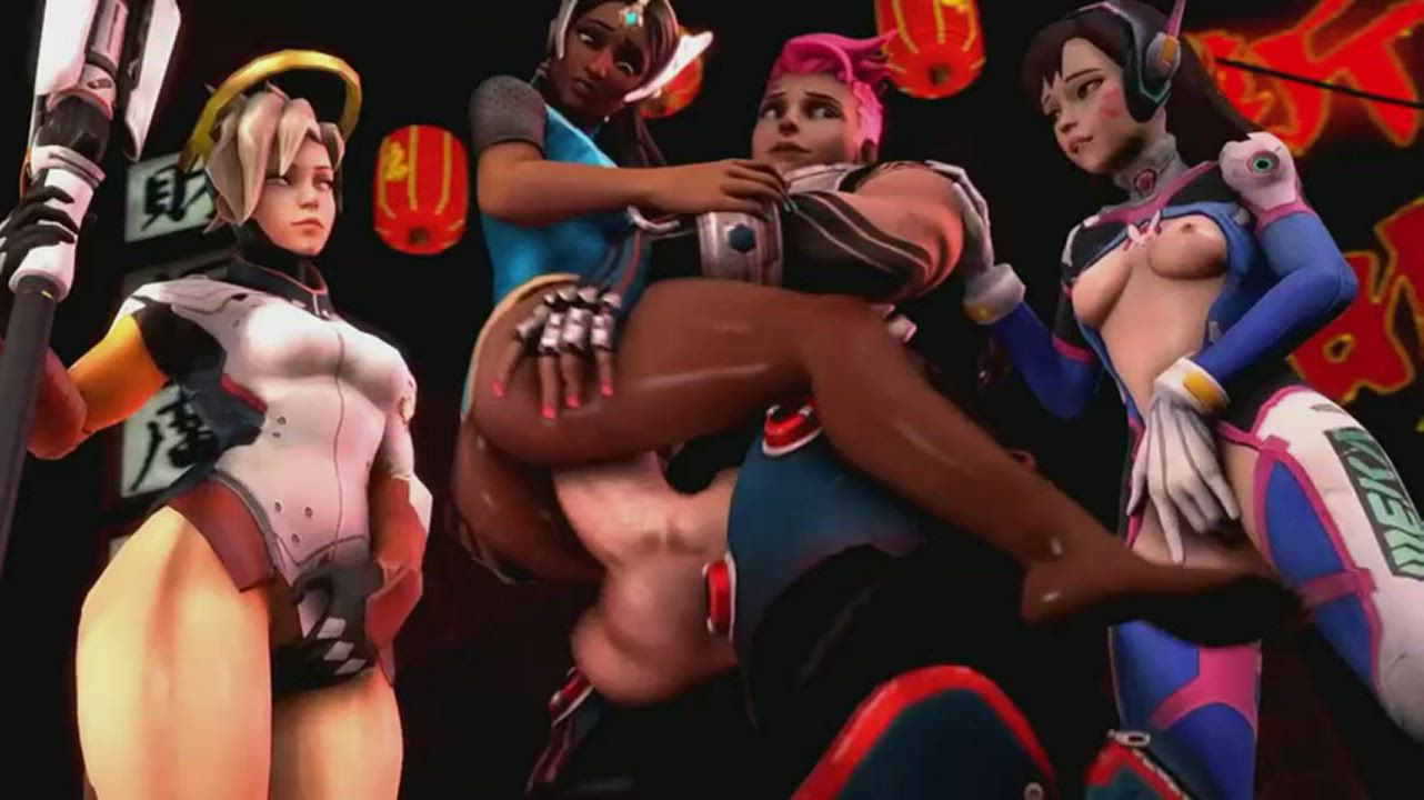 3D Cum Futanari clip