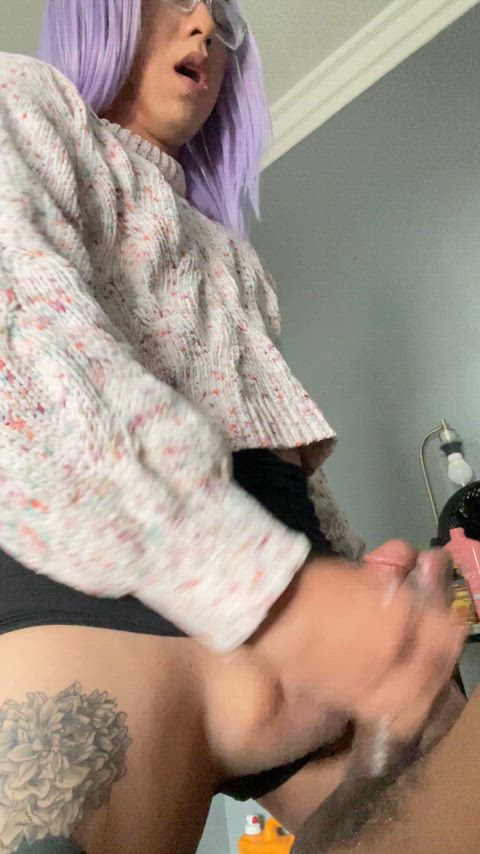 asian bbc big dick cock cute frotting trans femboys trans-girls clip