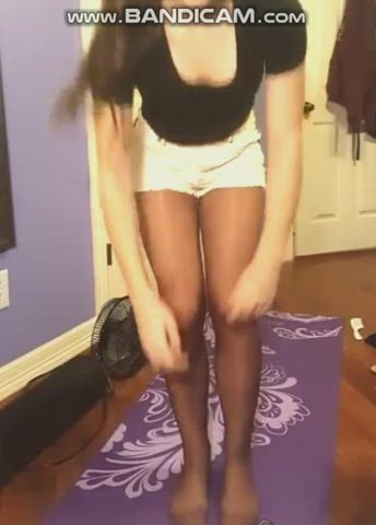 Fetish Heels Pantyhose clip