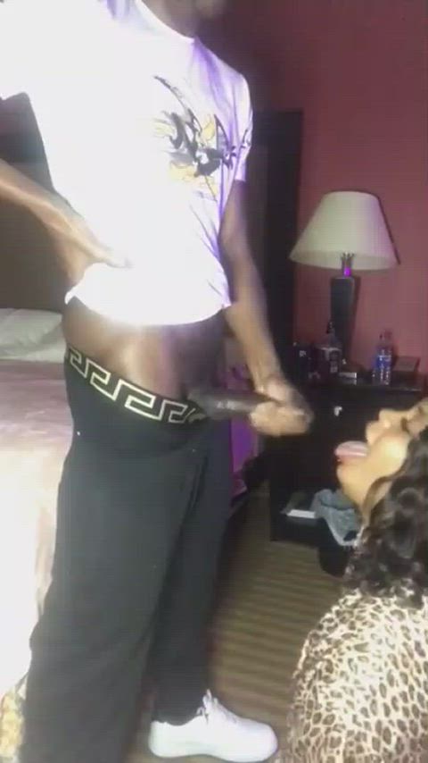 bbc cum cum in mouth cumshot ebony facial clip
