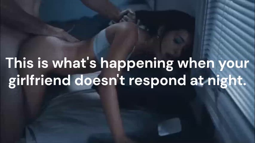 caption cheat cheating cuckold doggystyle clip