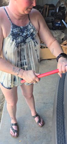 bouncing tits braless jiggle jiggling milf natural tits clip