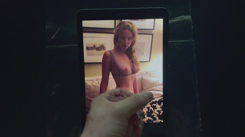 boobs celebrity cumshot facial jennifer lawrence natural tits teen tits tribute clip
