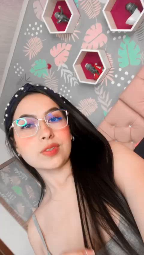 cute facial public clip