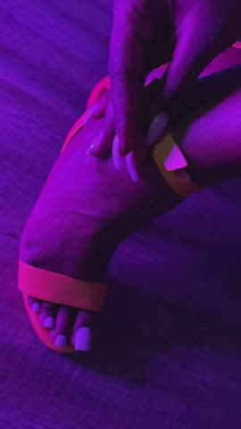 clothed domination ebony feet foot fetish high heels clip