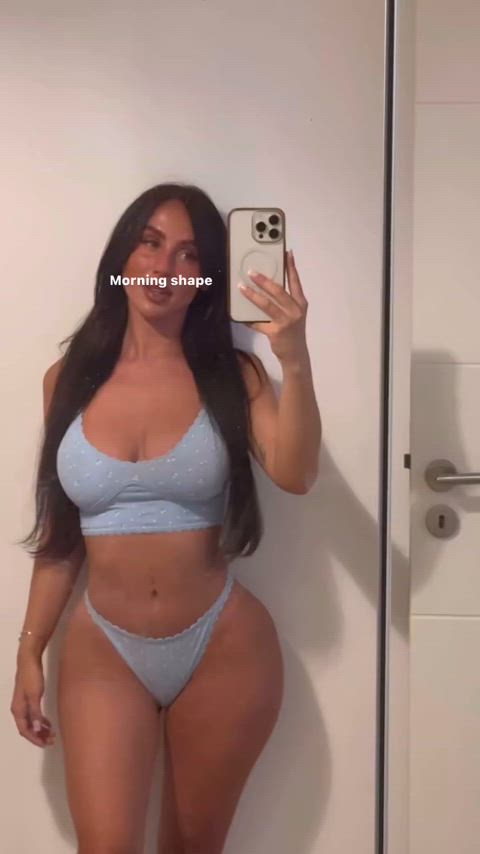 ass body brunette french model clip