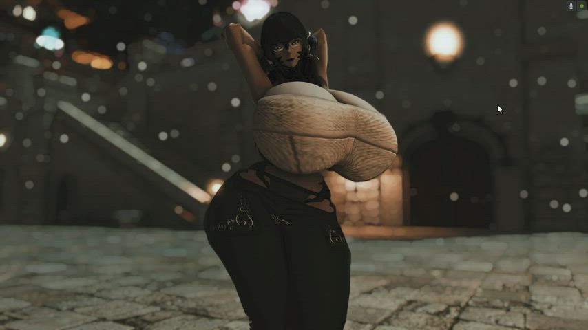 3d huge tits milf clip