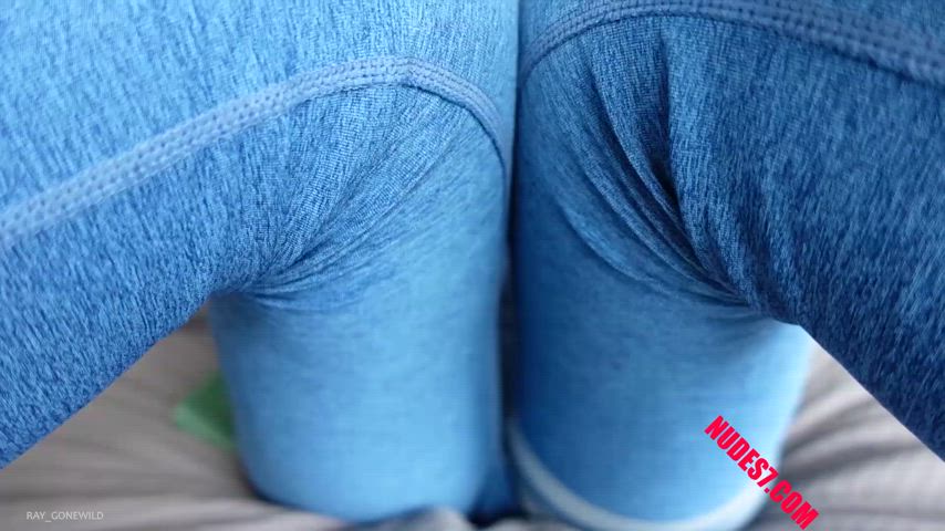 amateur squirt yoga pants clip