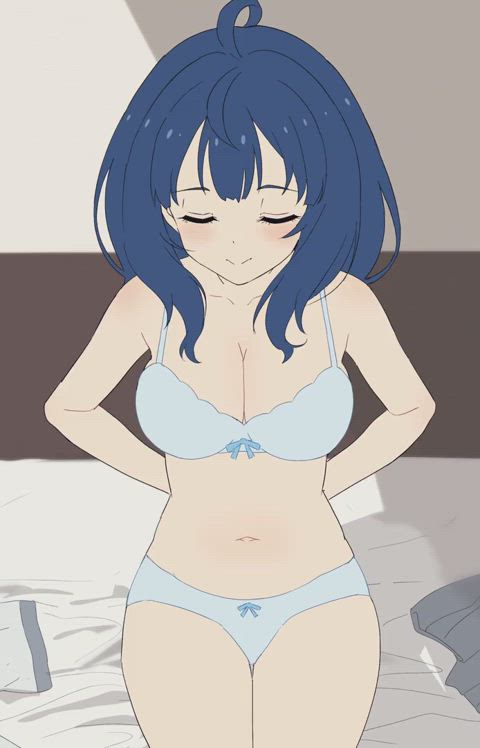 hentai tits undressing clip