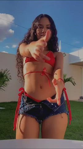 brazilian natural petite clip