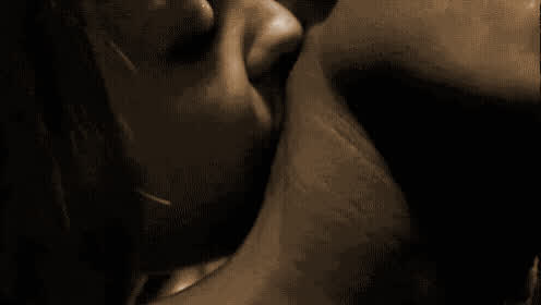 Kiss his neck