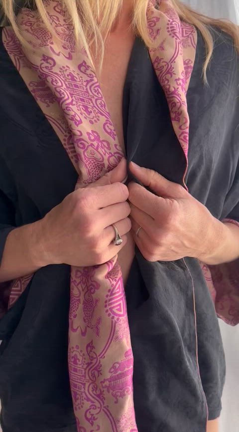 blonde boobs hotwife milf natural tits panties petite pussy tits wife clip
