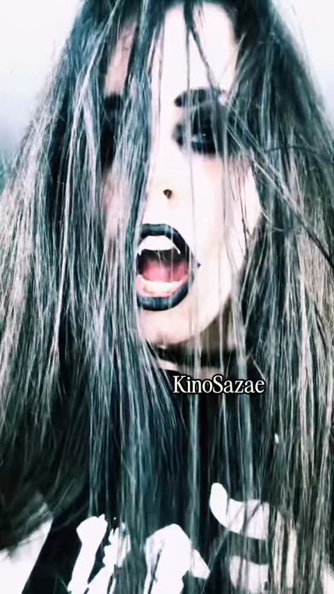 babe cosplay goth onlyfans tease tiktok vampire clip