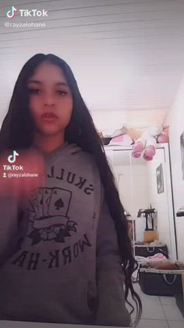 Braless Brazilian Lipstick TikTok clip