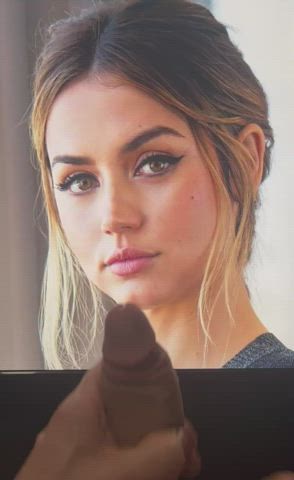 ana de armas cumshot tribute clip