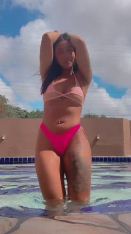 Brazilian Dancing Natural Petite clip