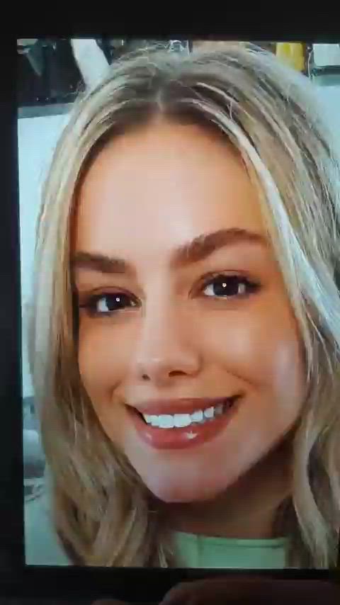 amateur blonde cum cum in mouth cumshot cute milf nsfw tribbing tribute clip