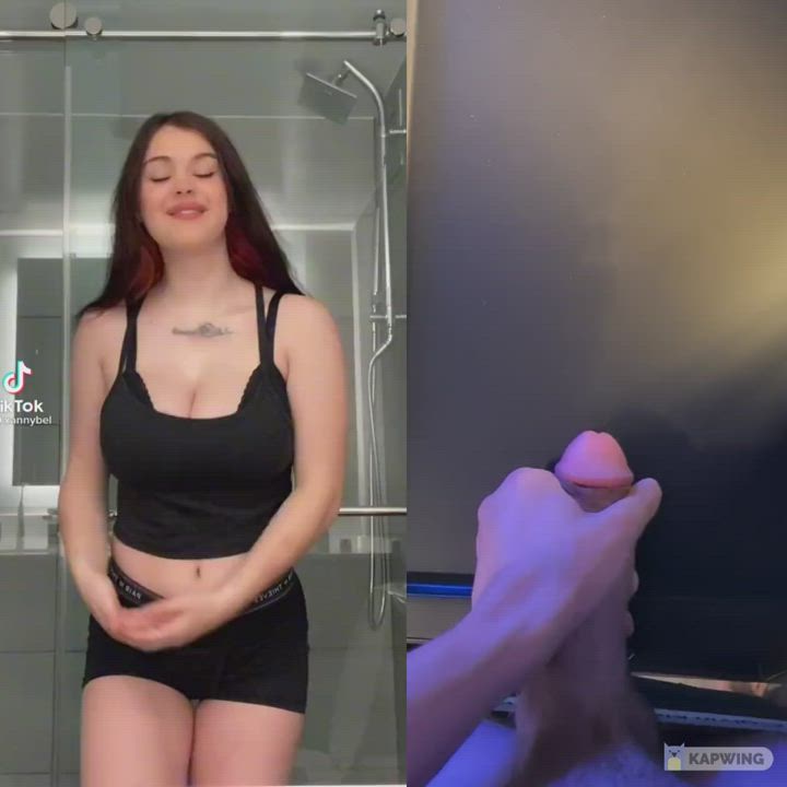 BabeCock Big Tits Cum TikTok Tits clip