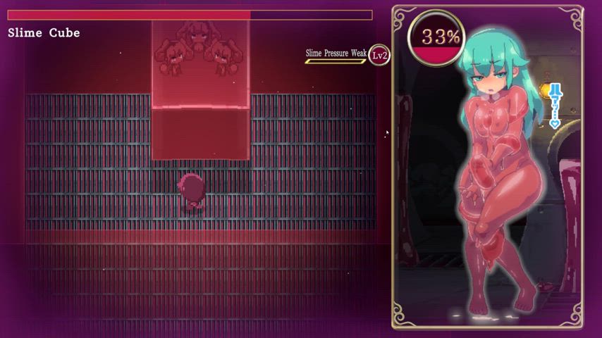 adult game animation cum femdom monster girl clip