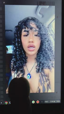 cock cock worship cockslap clip