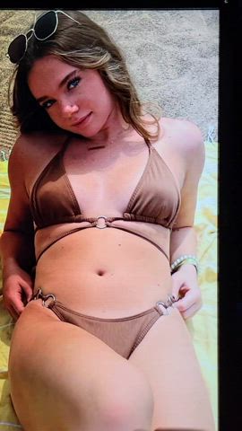 brunette cum cumshot teen tight tribute clip