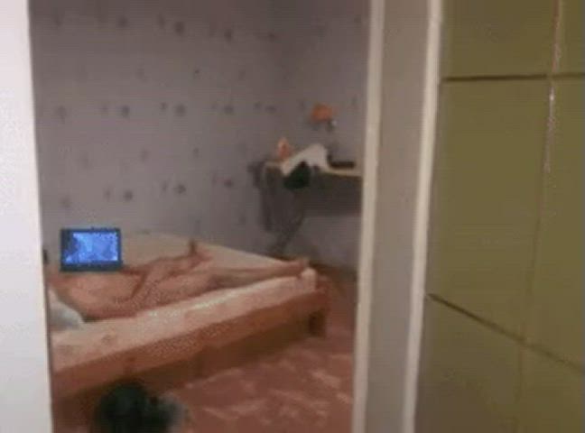 caught gay jerk off roommate clip