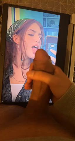 long tongue redhead tribute clip