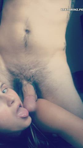 blonde blowjob tease clip