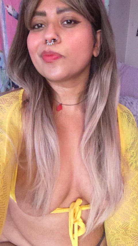 Permission to stain your cock with my red lipstick?