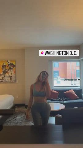 asian blonde booty clip