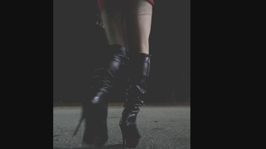 crossdressing outdoor sissy clip
