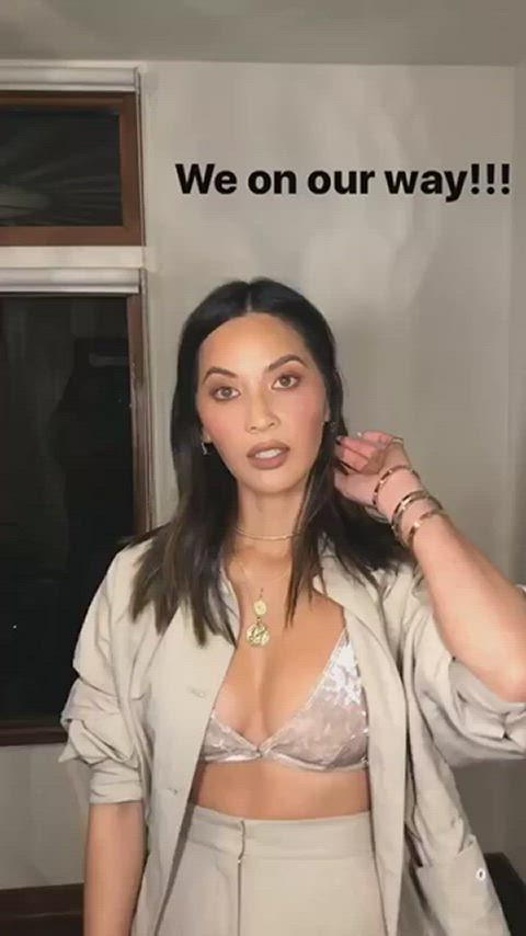 beautiful celebrity olivia munn sexy clip