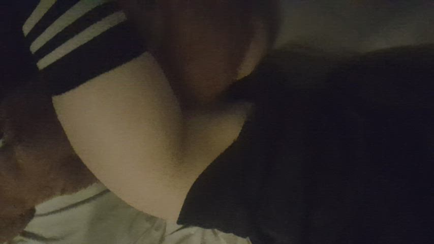 19 years old femboy grinding clip